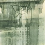 Little Sparrow 2, pigment drawing