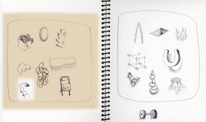 Sketchbook, signs and symbols
