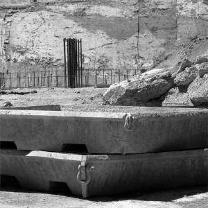 Landscape With Concrete Forms