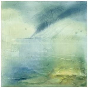 Pale sea painting by Iskra