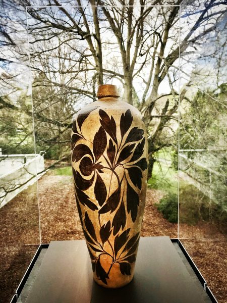 A Night at the Museum Vase with leaves