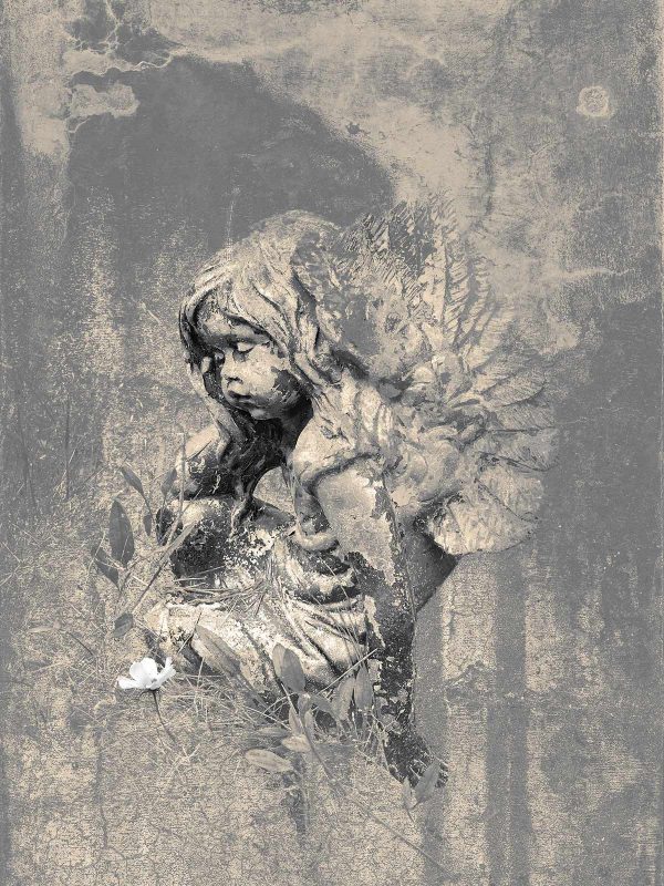 Smoke Angel print by Iskra